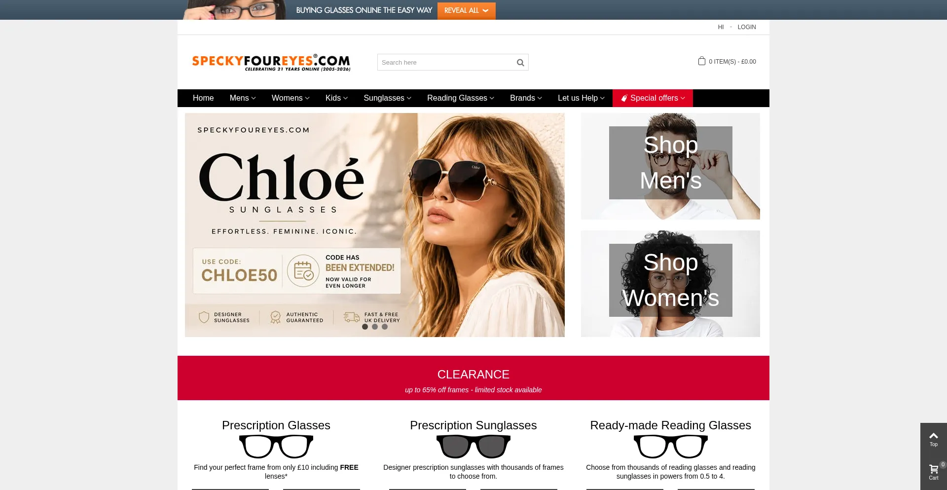 Speckyfoureyes.com