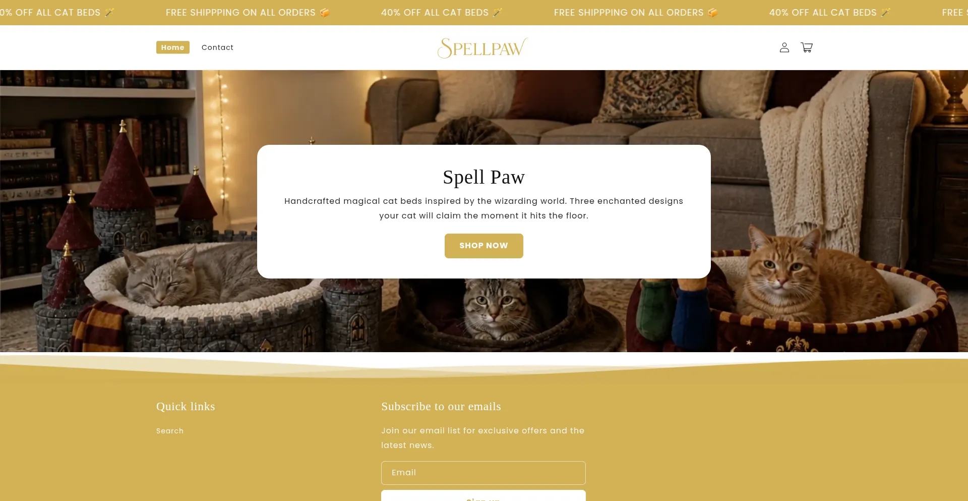 Spellpawbeds.com
