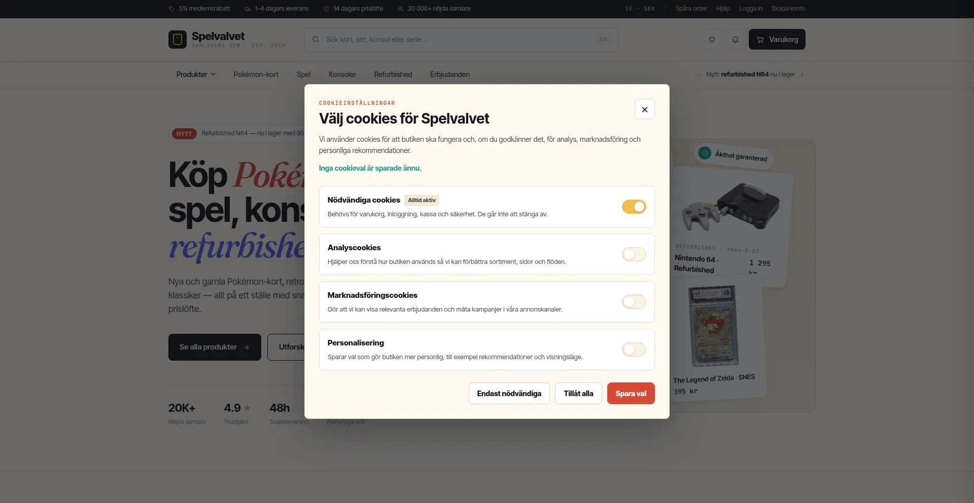 Spelvalvet.shop
