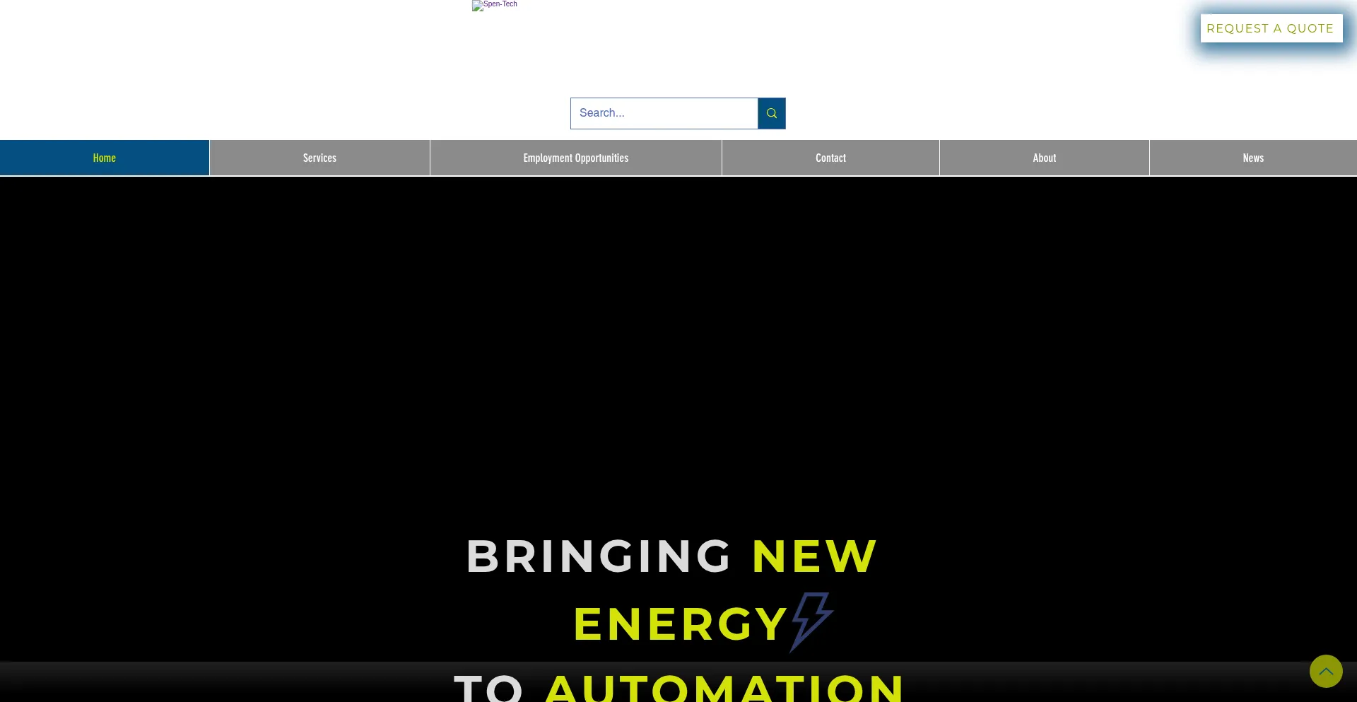Website screenshot of Spentechusa.com