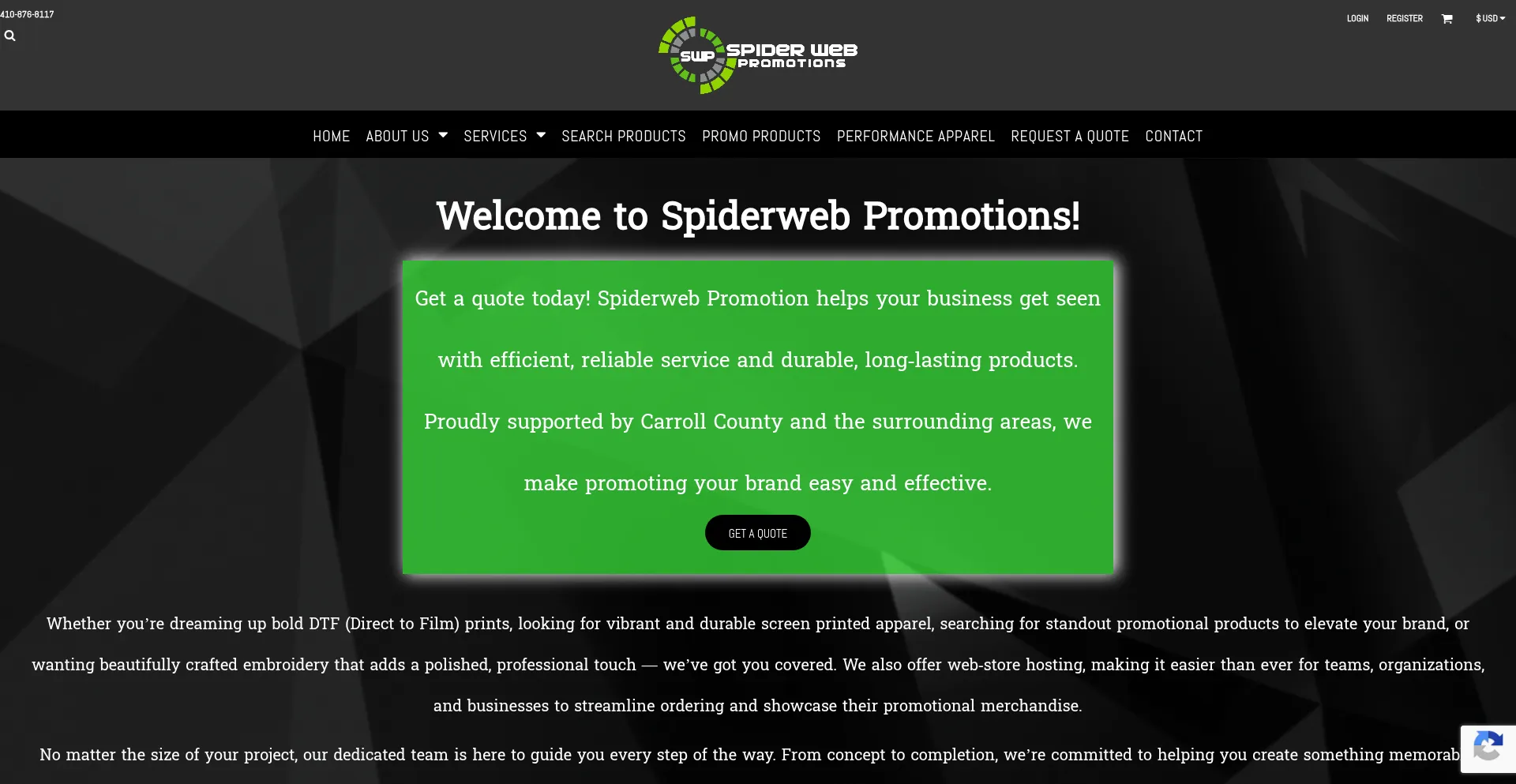 Spiderwebpromo.com
