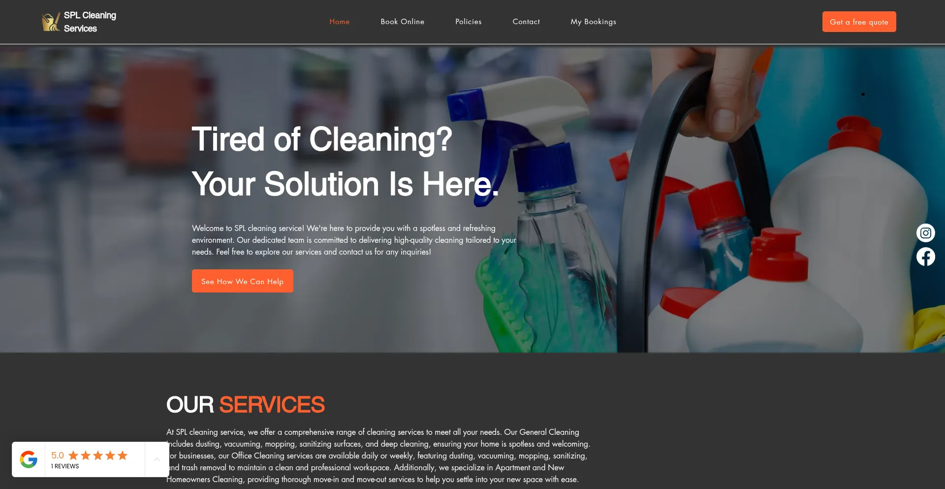 Ist Splcleaningservice.com sicher und vertrauenswürdig?