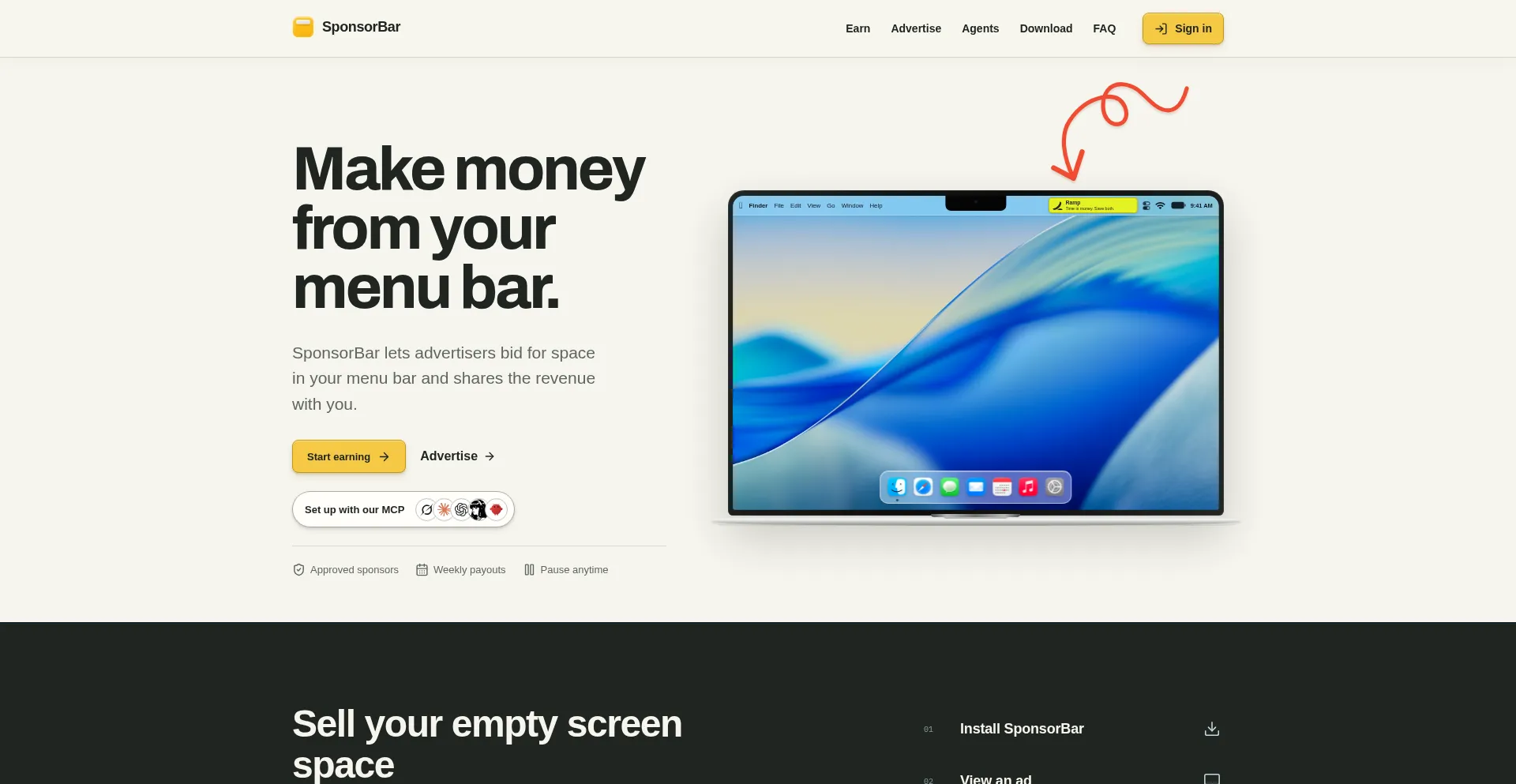 Sponsorbar.io
