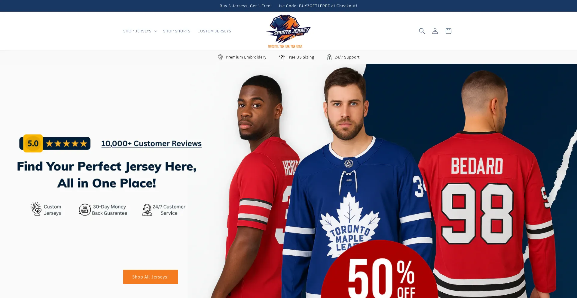 Ist Sportsjerseydirect.com sicher und vertrauenswürdig?