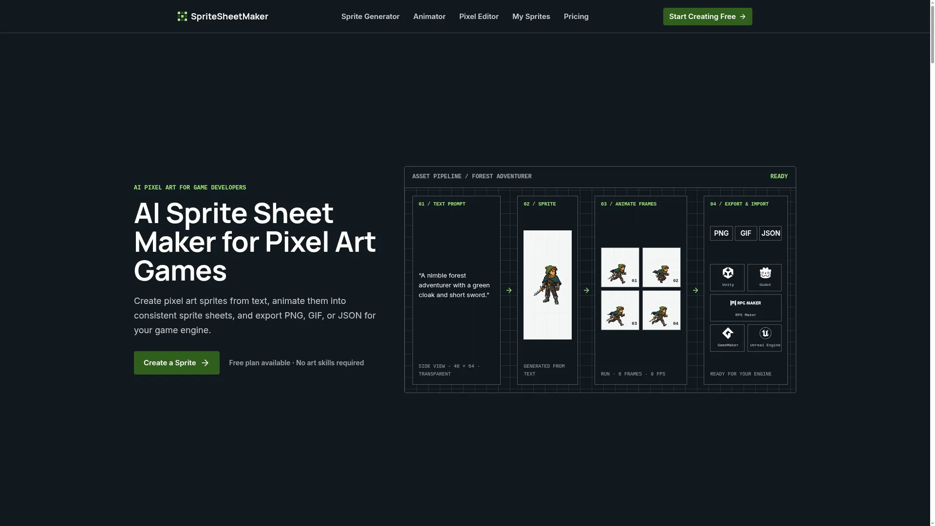 Spritesheetmaker.ai