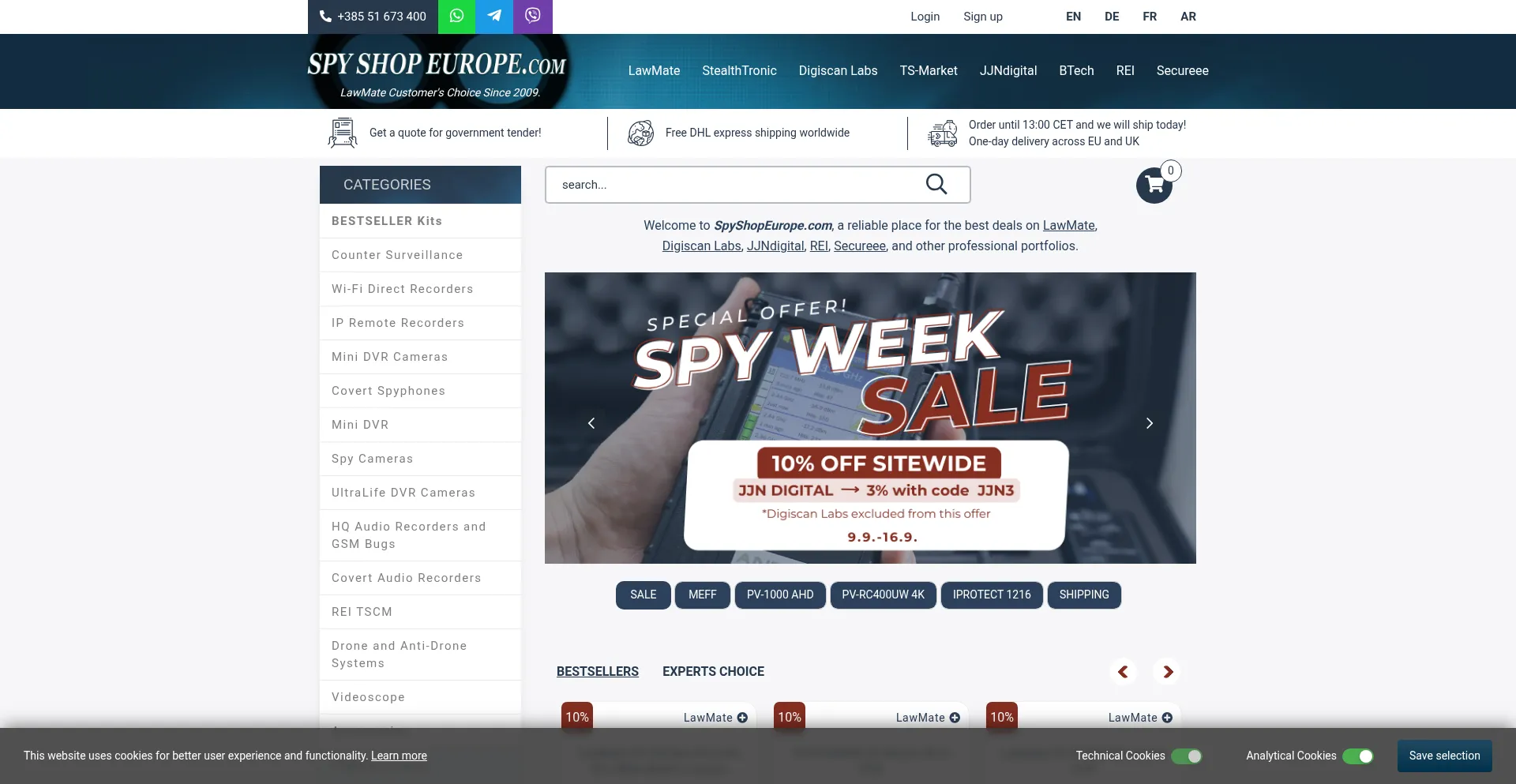 Ist Spyshopeurope.com sicher und vertrauenswürdig?