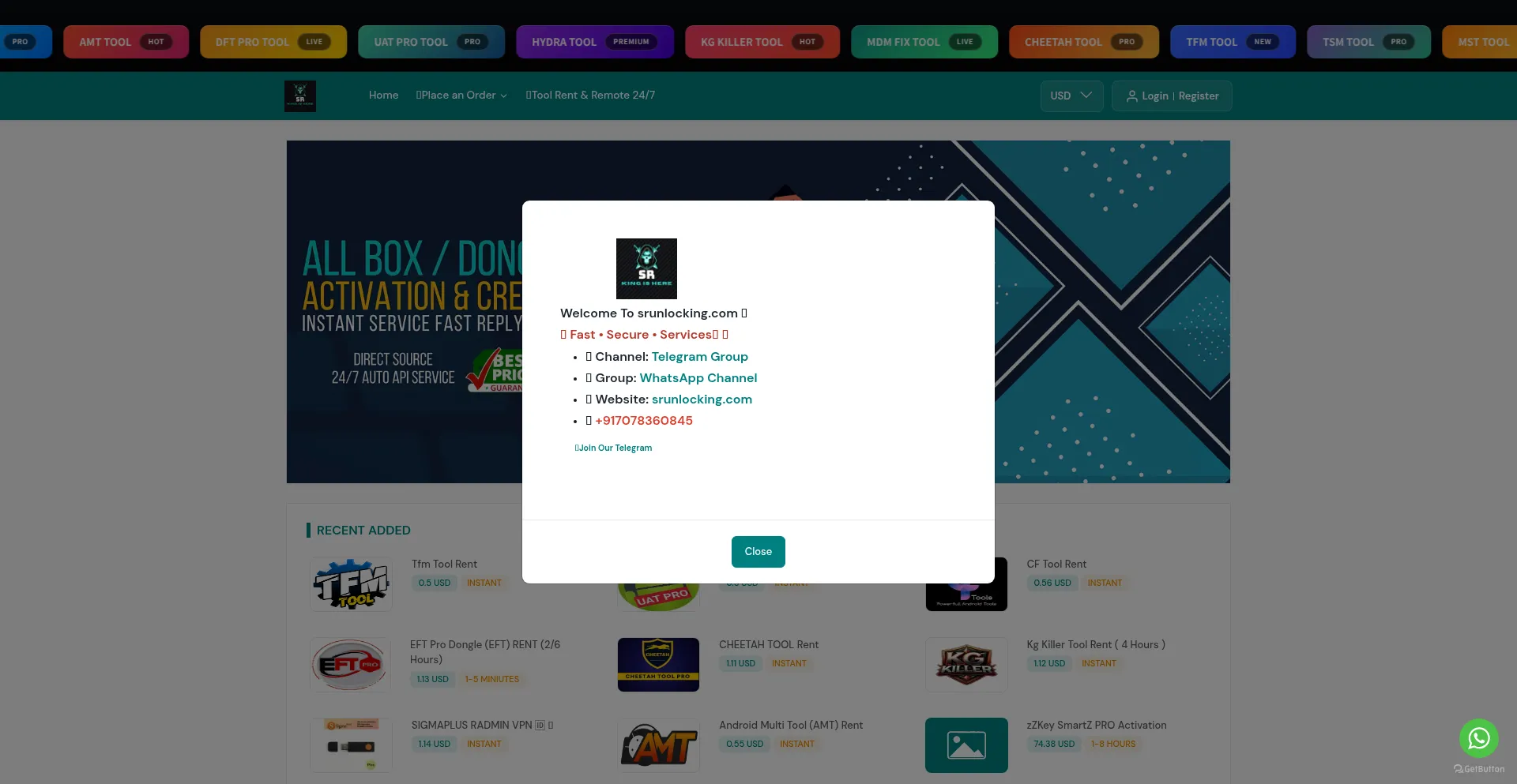 Srunlocking.com