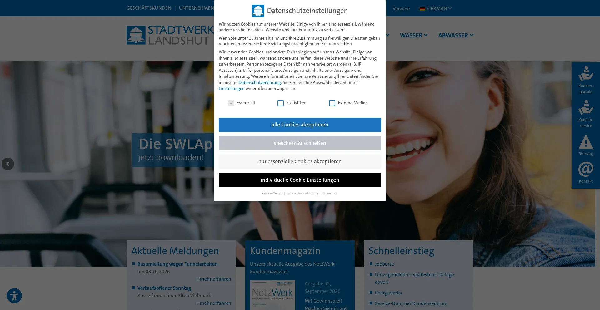 Stadtwerke-landshut.de