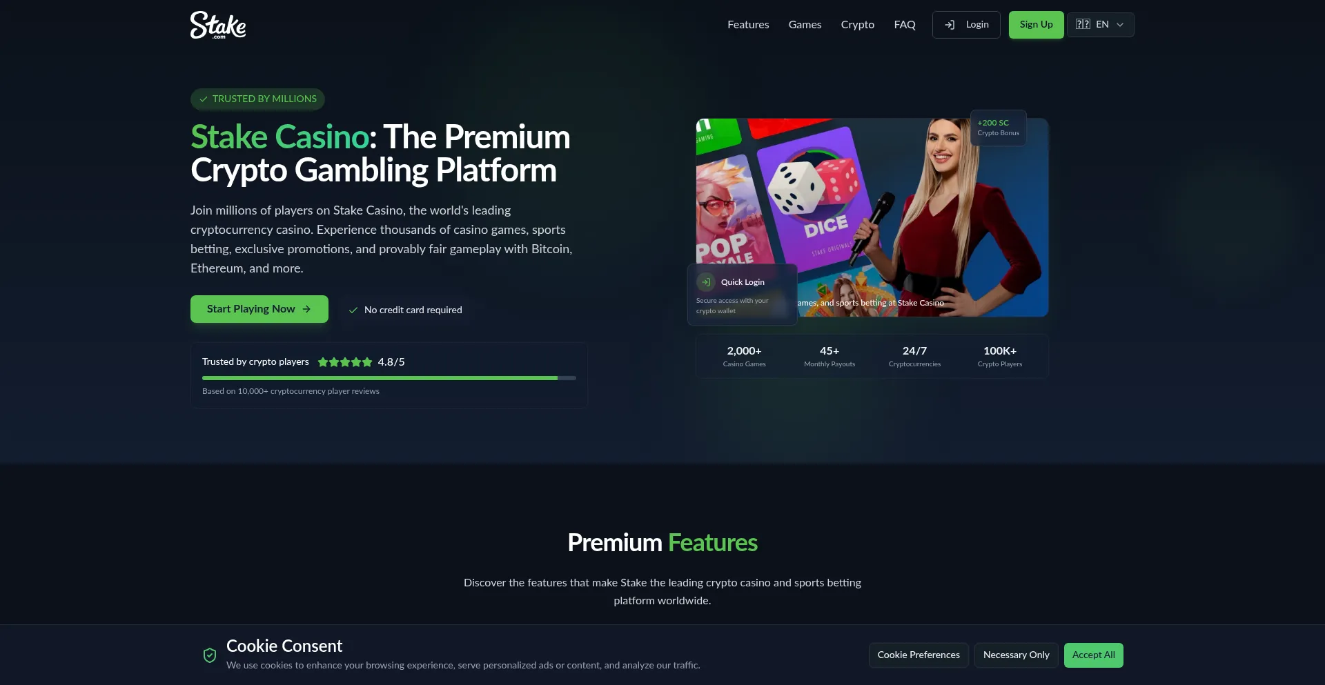 Ist Stakecasino.com sicher und vertrauenswürdig?