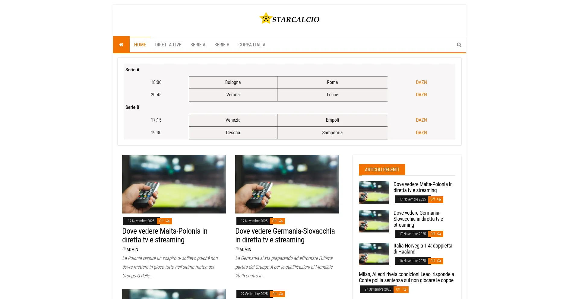 Starcalcio.com