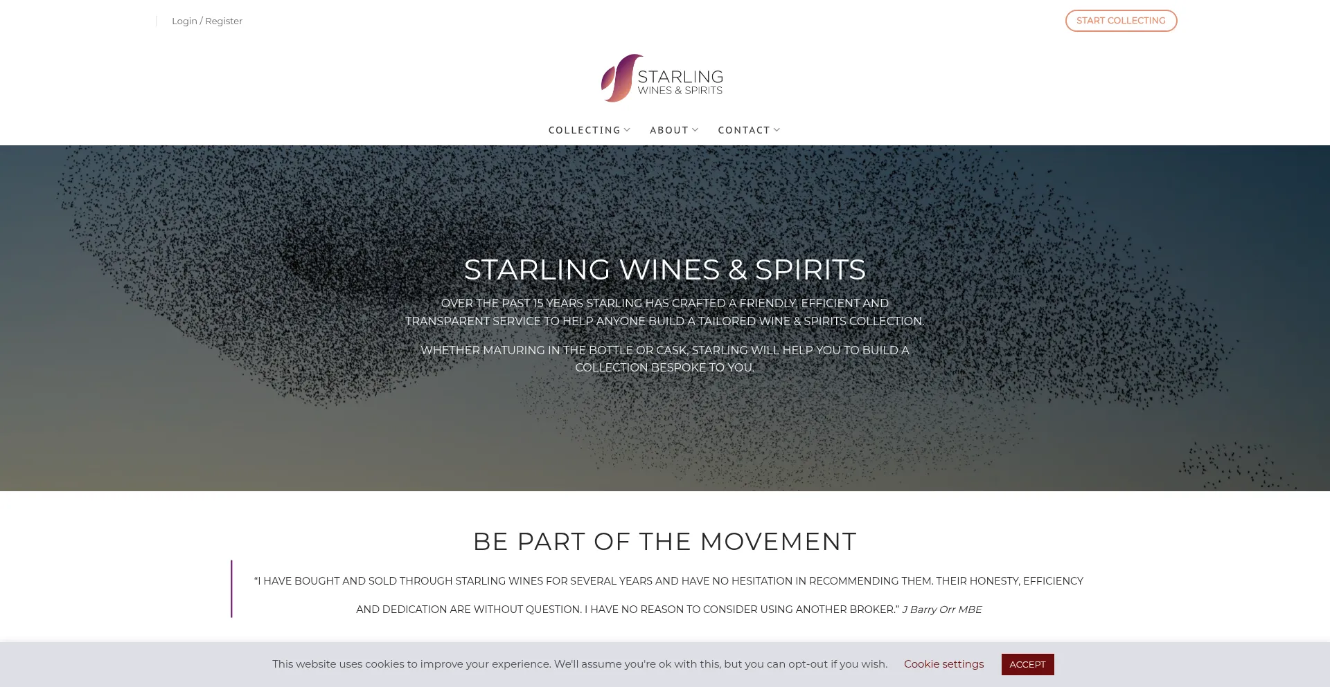Starlingwinesandspirits.com