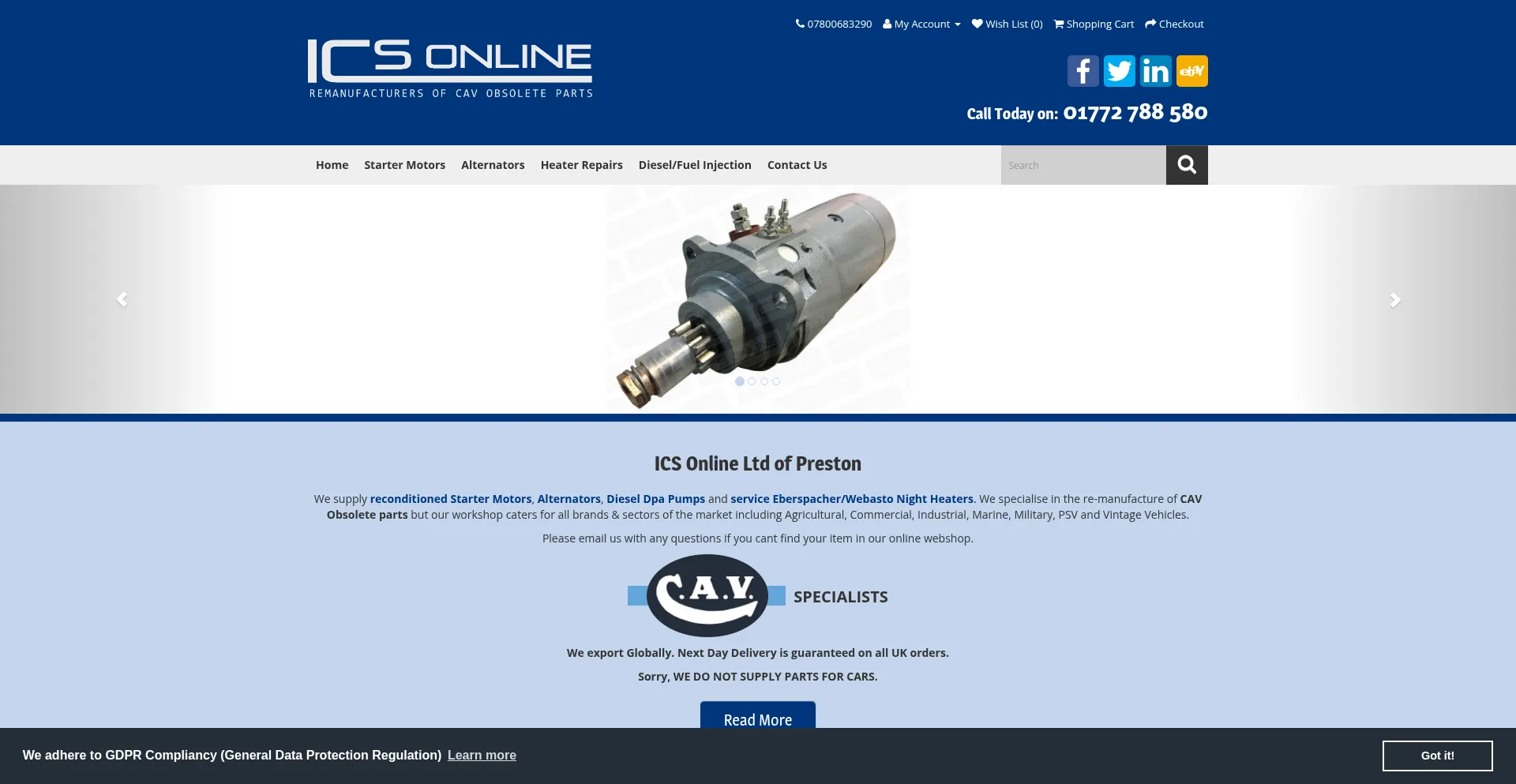 Startermotorsalternators.com