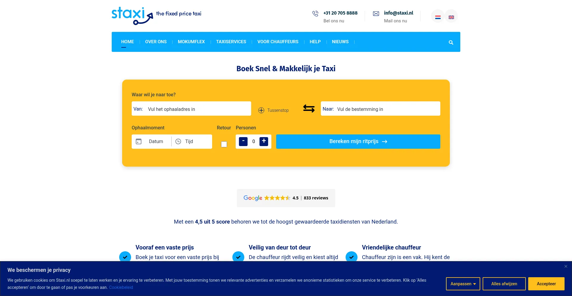 Ist Staxi.nl sicher und vertrauenswürdig?