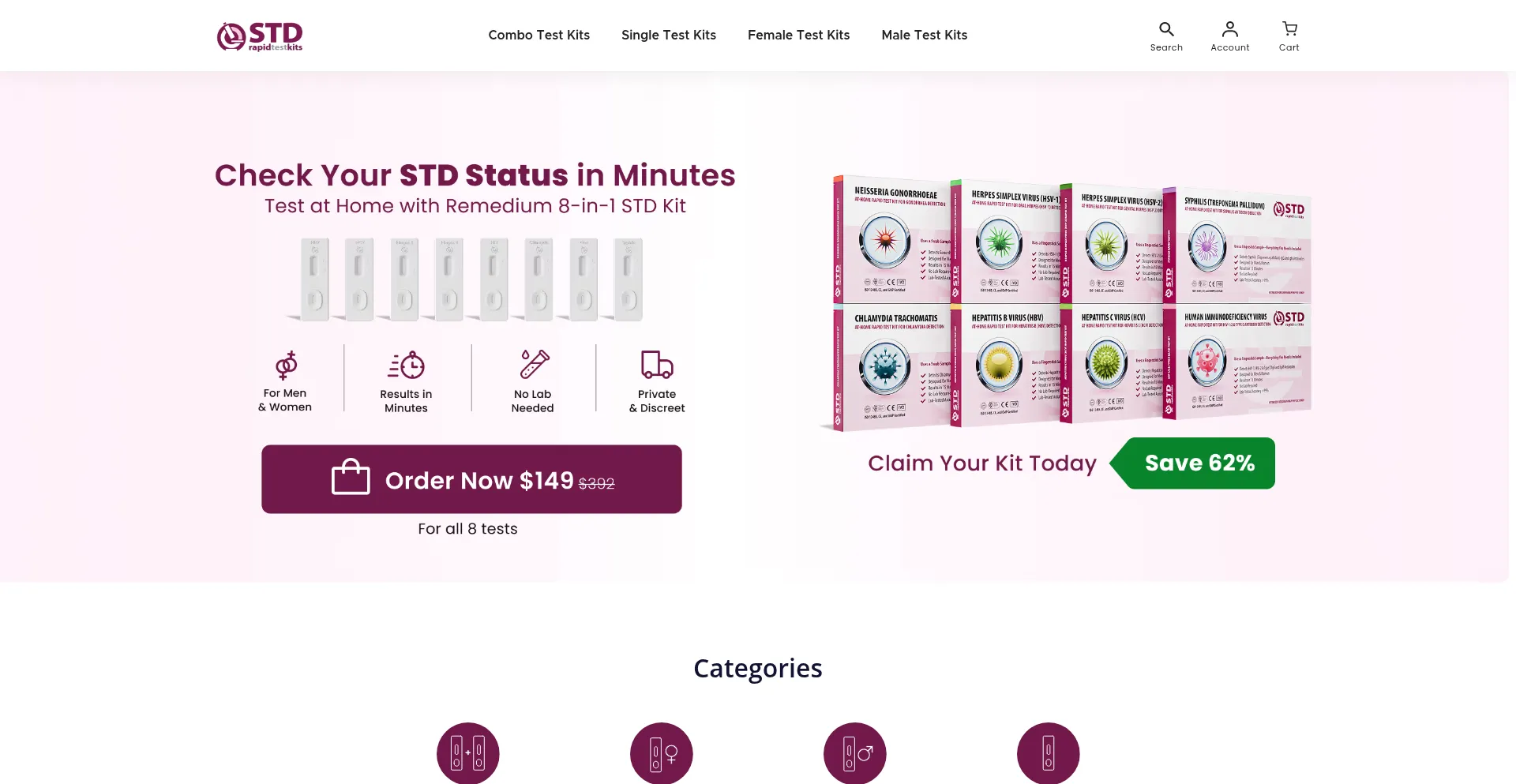 Ist Stdrapidtestkits.com sicher und vertrauenswürdig?