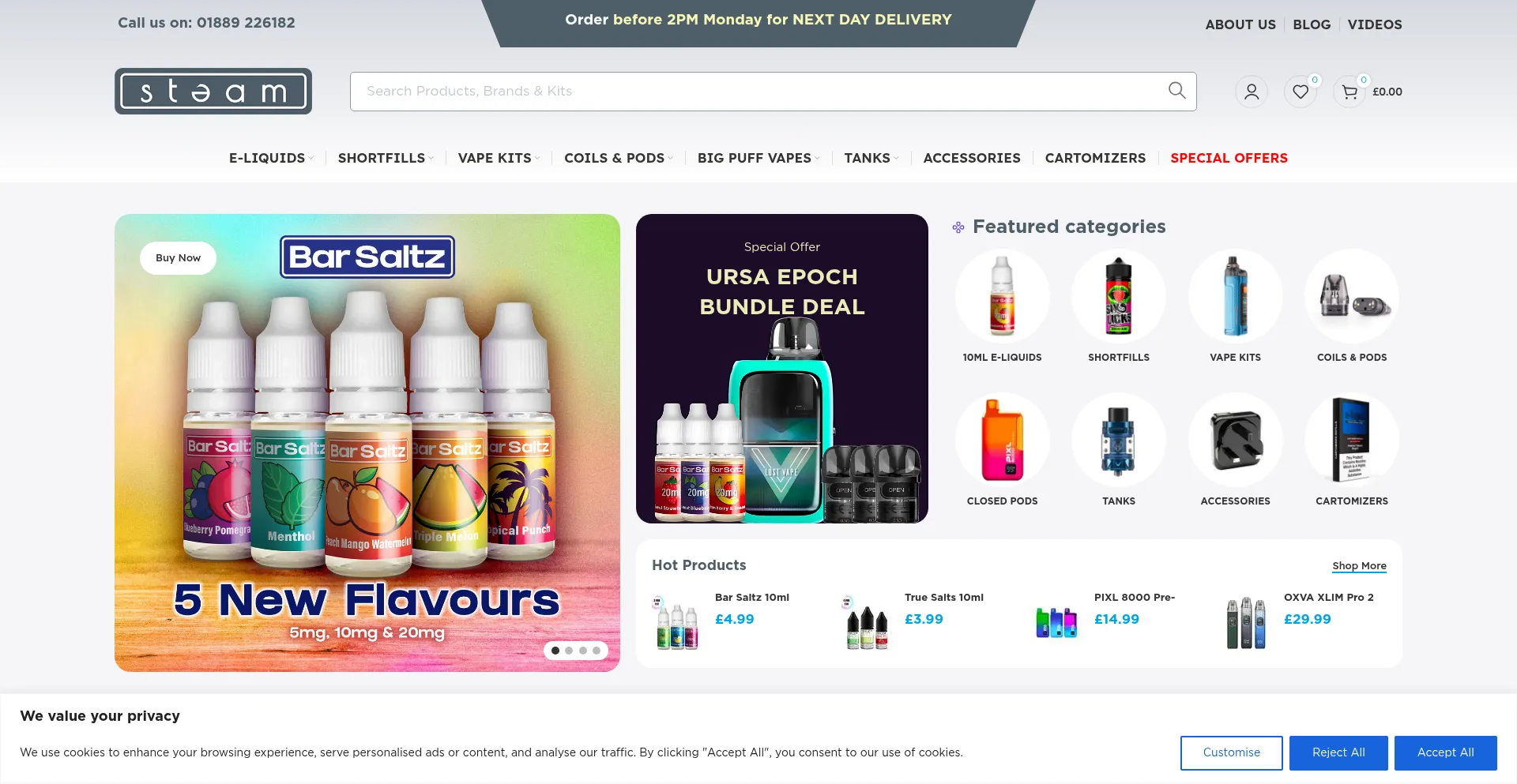 Steameliquid.co.uk