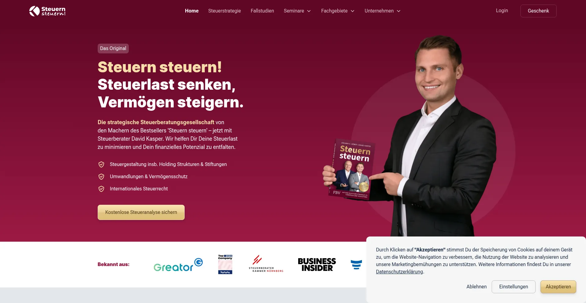 Ist Steuernsteuern.de sicher und vertrauenswürdig?