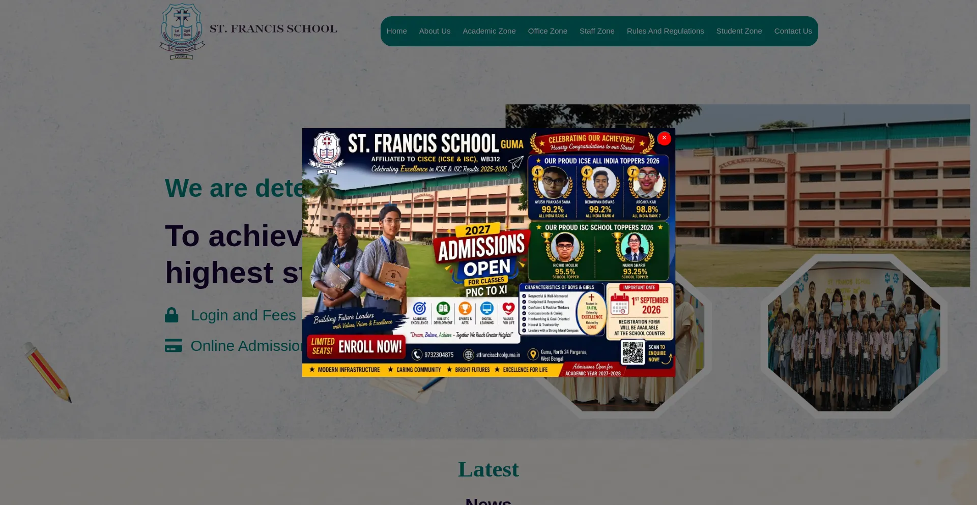 Stfrancisschoolguma.in