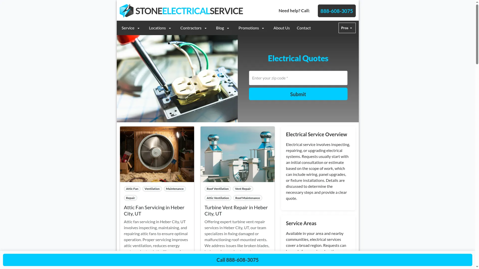 Stoneelectricians.com