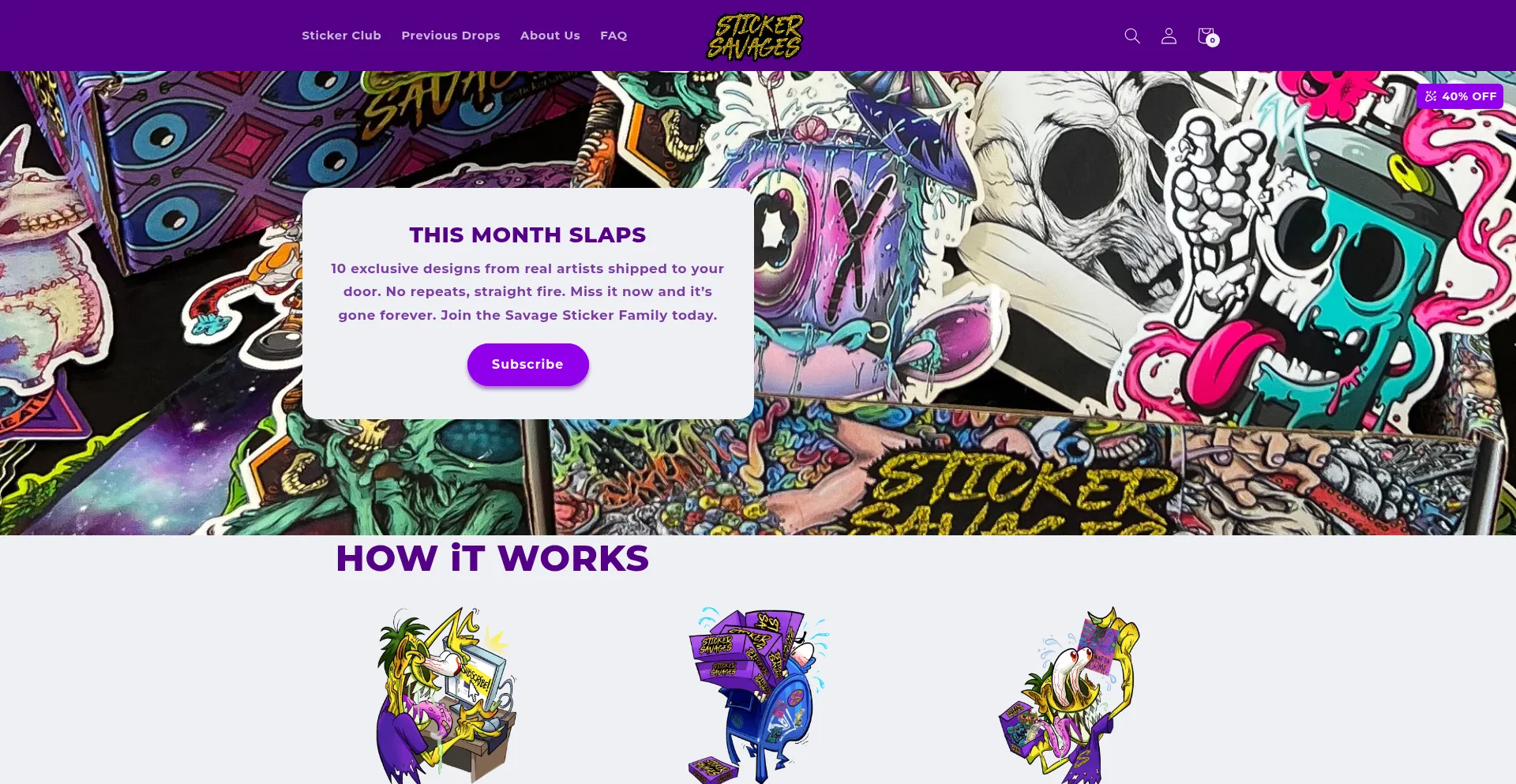 Store.stickersavages.com