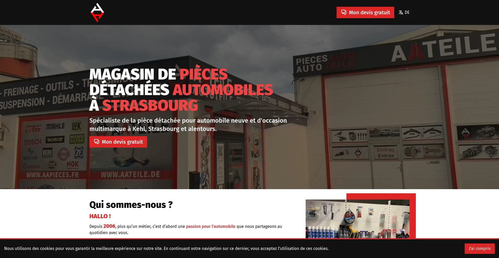 Strasbourg-pieces-auto.fr