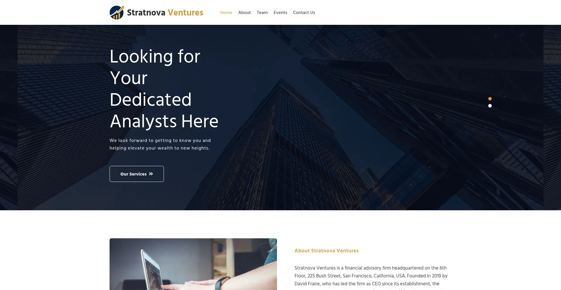 Ist Stratnovaventures.com sicher und vertrauenswürdig?