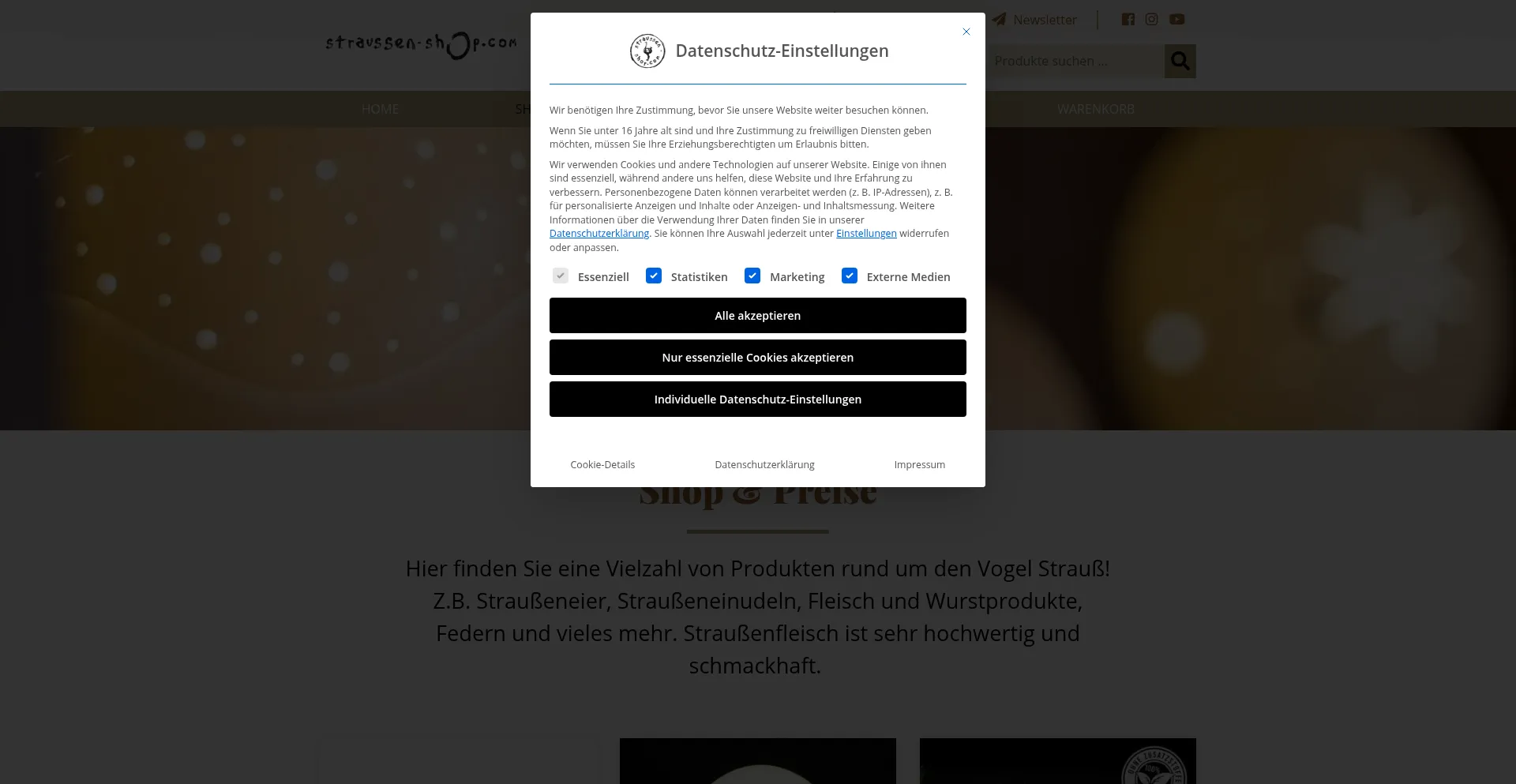 Straussen-shop.com