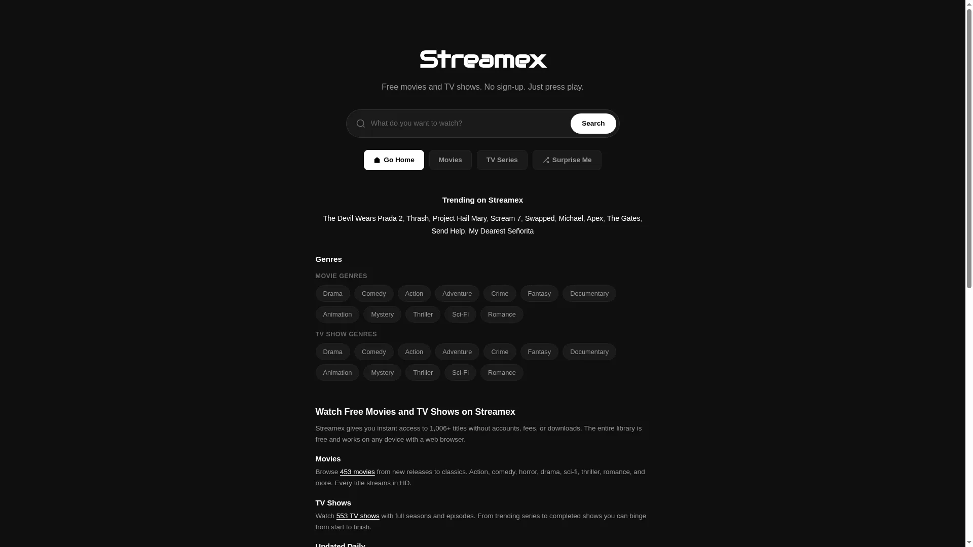 Streamex.ws