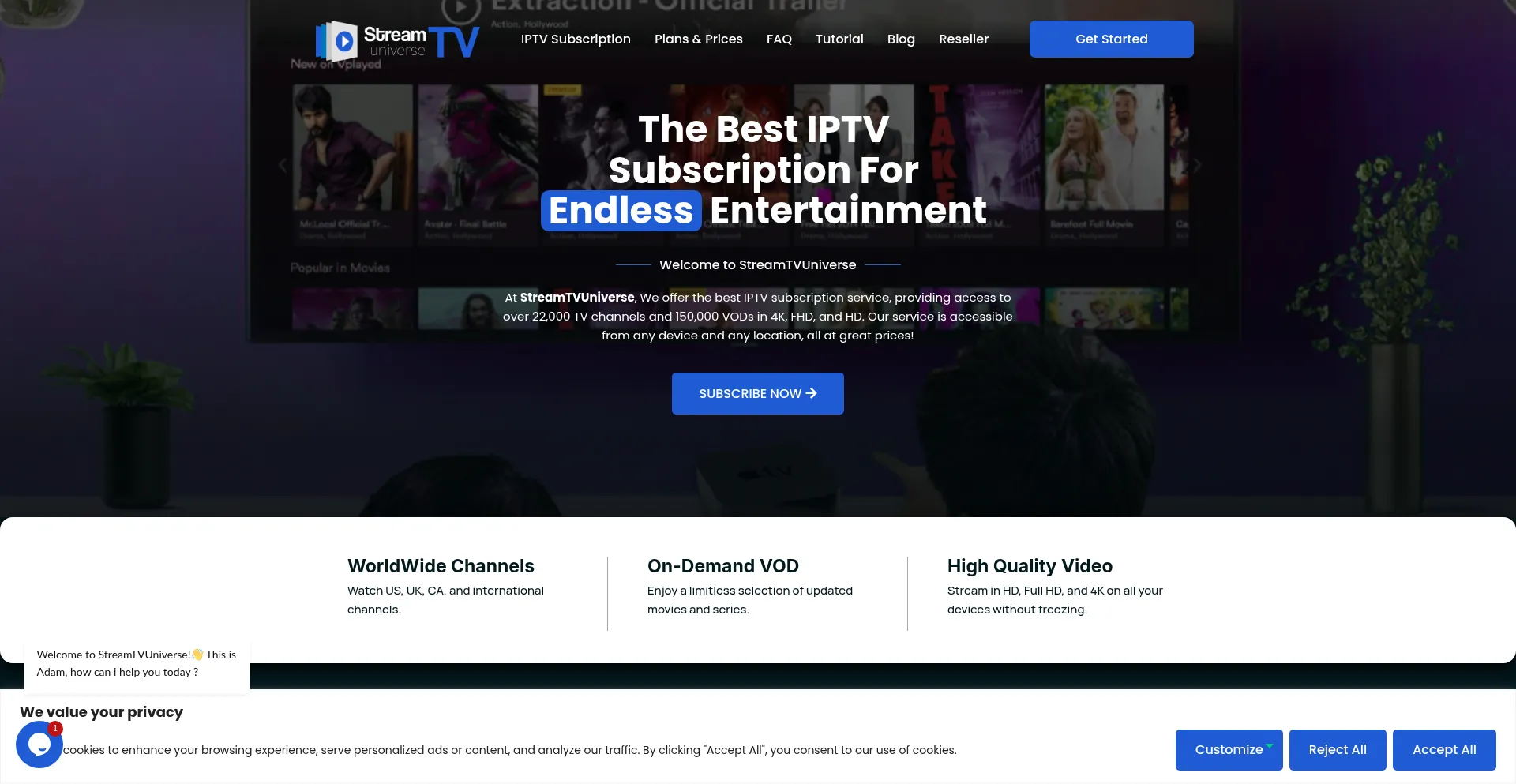 Streamtvuniverse.com