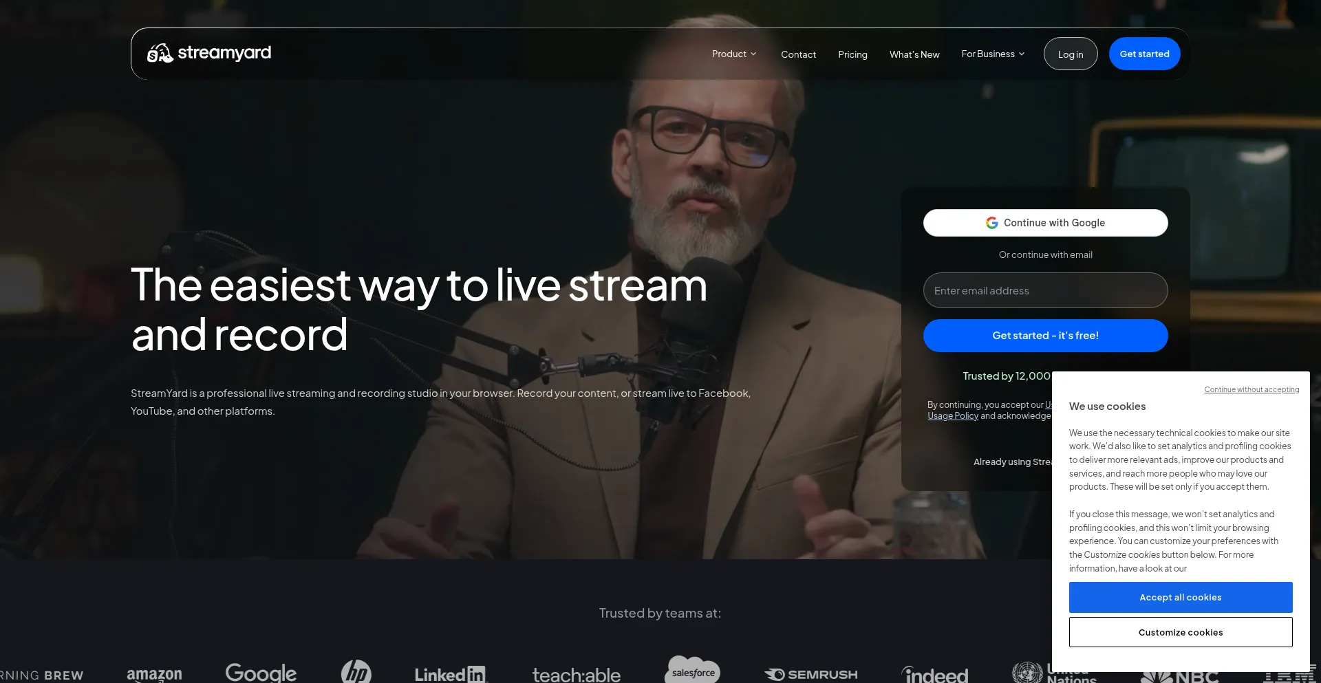Streamyard.cv