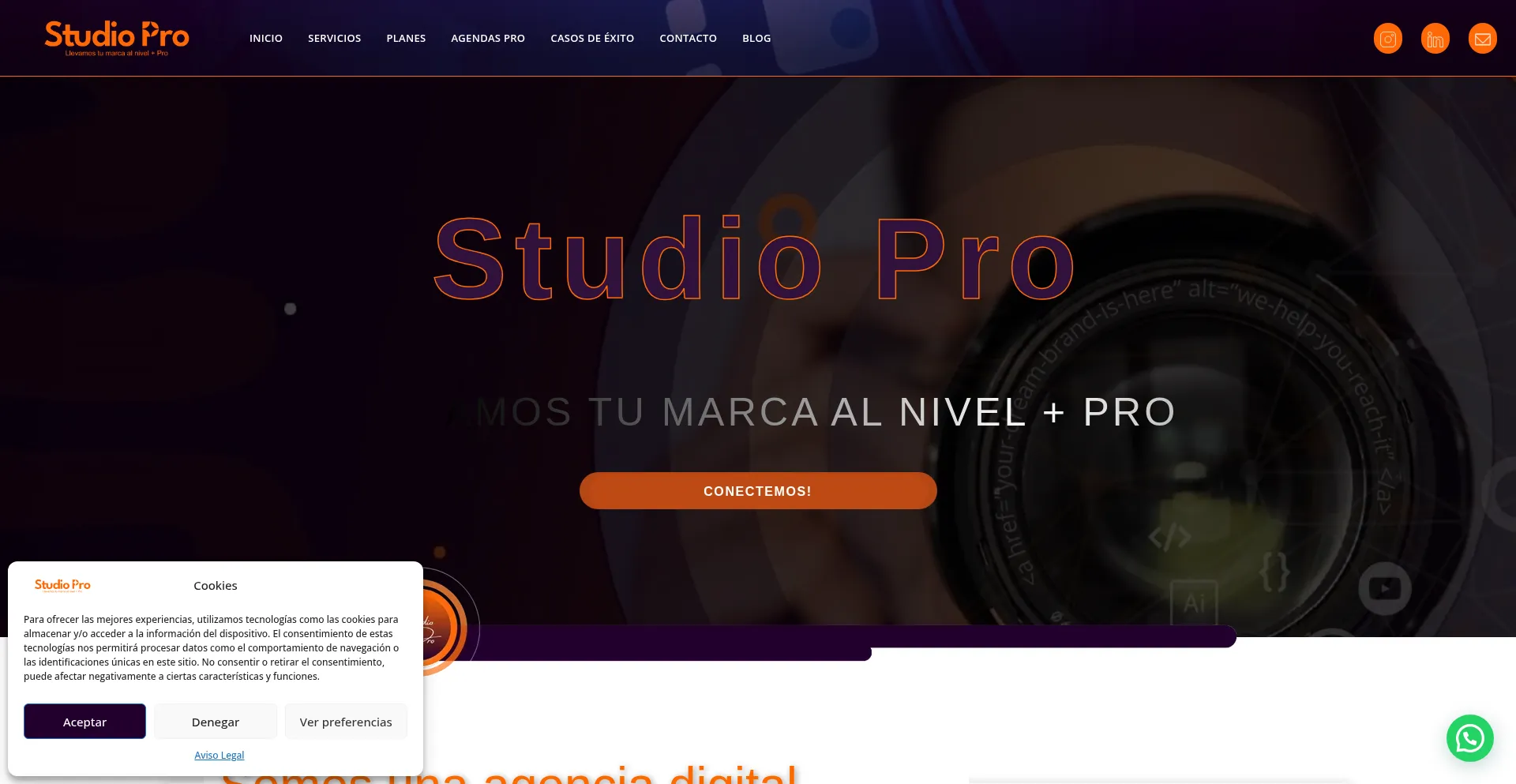 Studiopro.com.co Screenshot