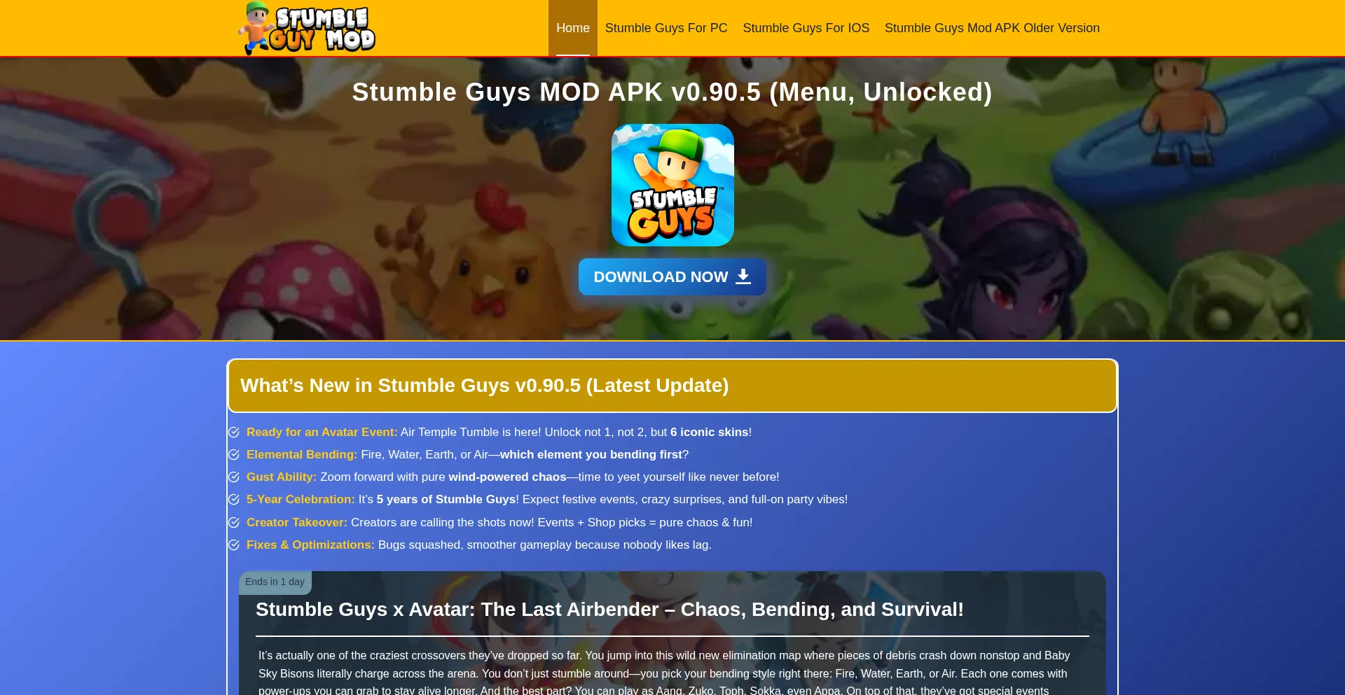 Stumbleguymod.com