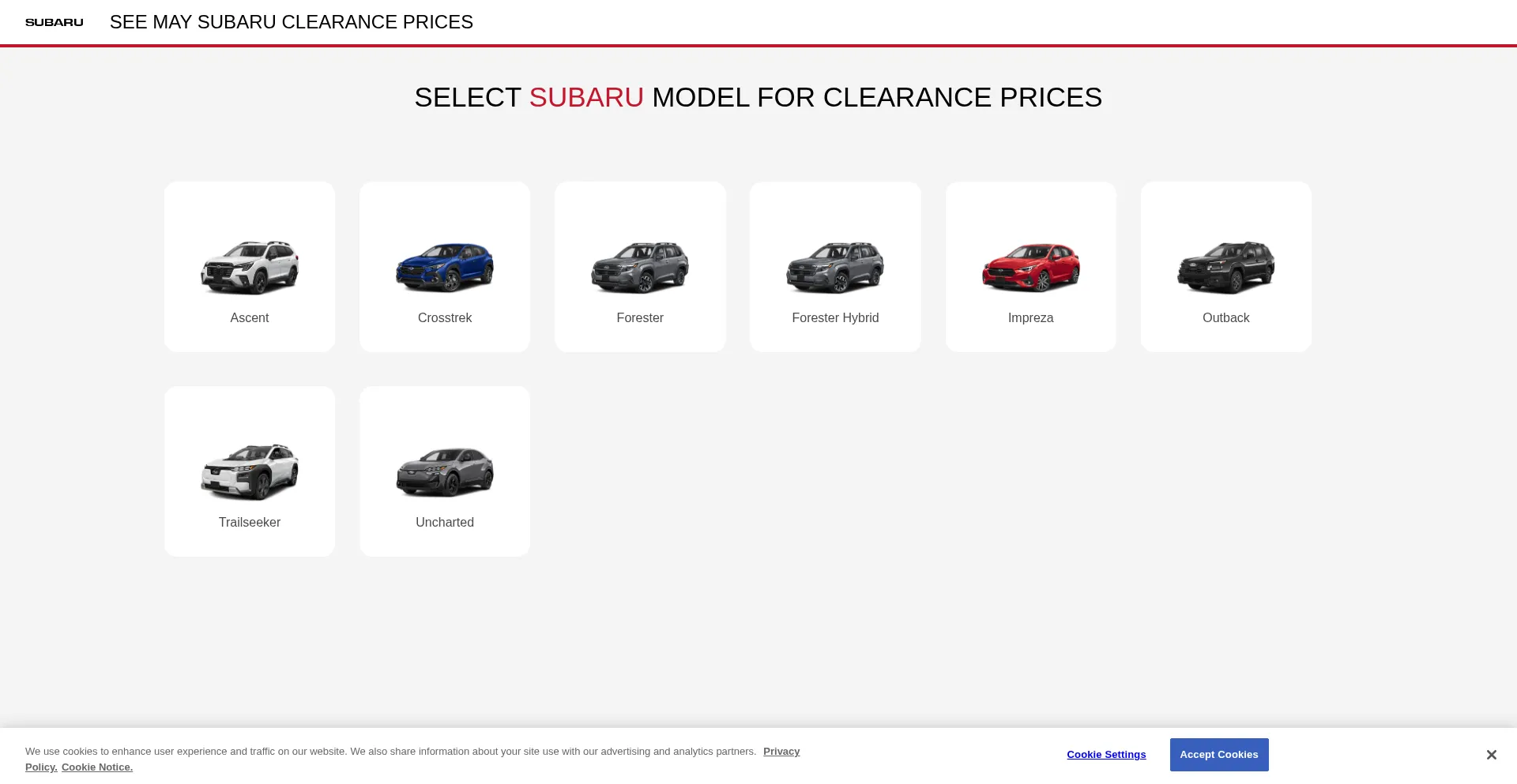Subarupricequotes.com