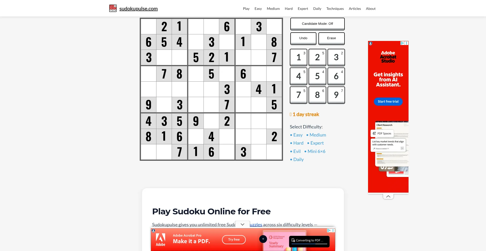 Sudokupulse.com