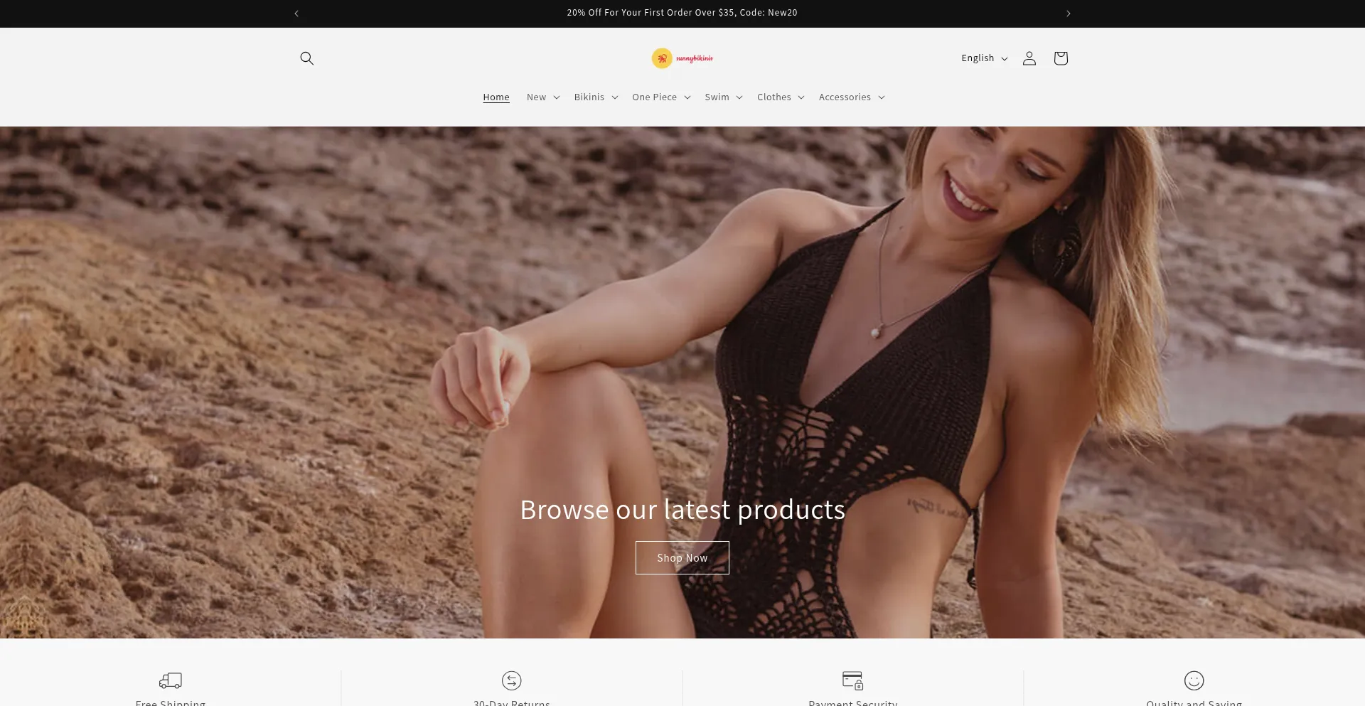Ist Sunnybikinis.com sicher und vertrauenswürdig?