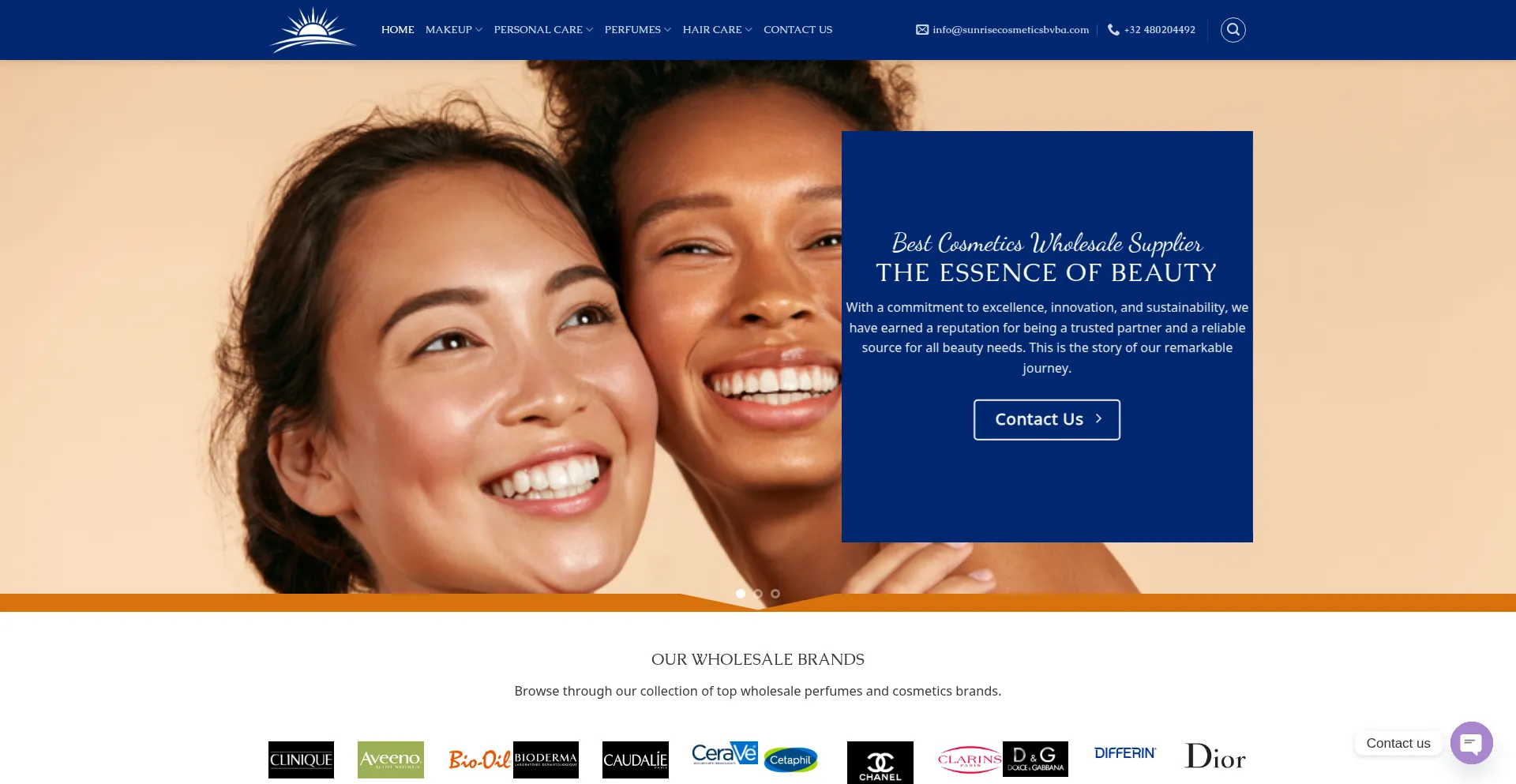 Ist Sunrisecosmeticsbvba.com sicher und vertrauenswürdig?