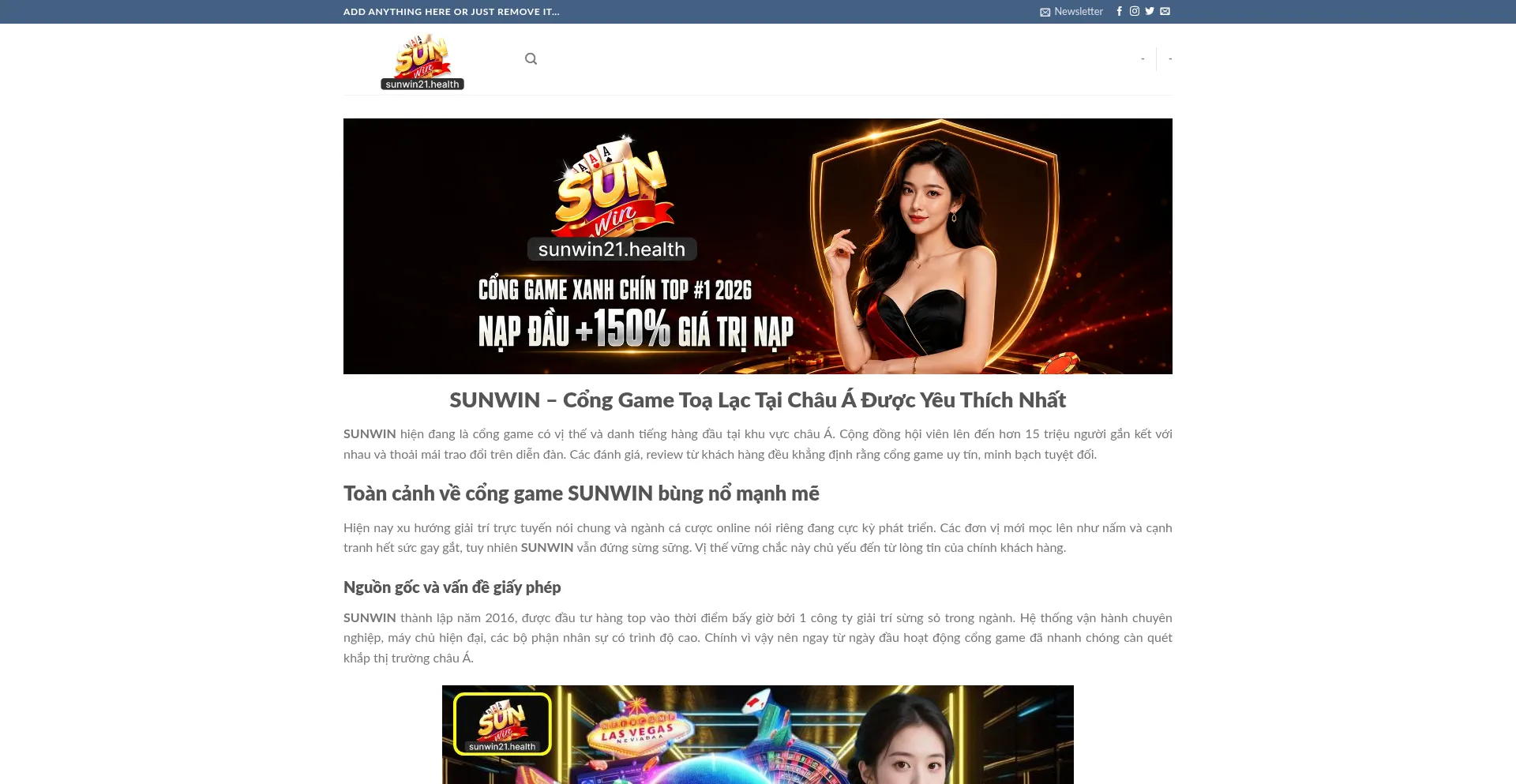 Sunwin21.health