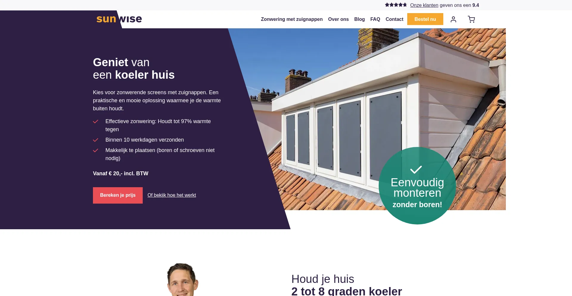 Ist Sunwise-screens.nl sicher und vertrauenswürdig?