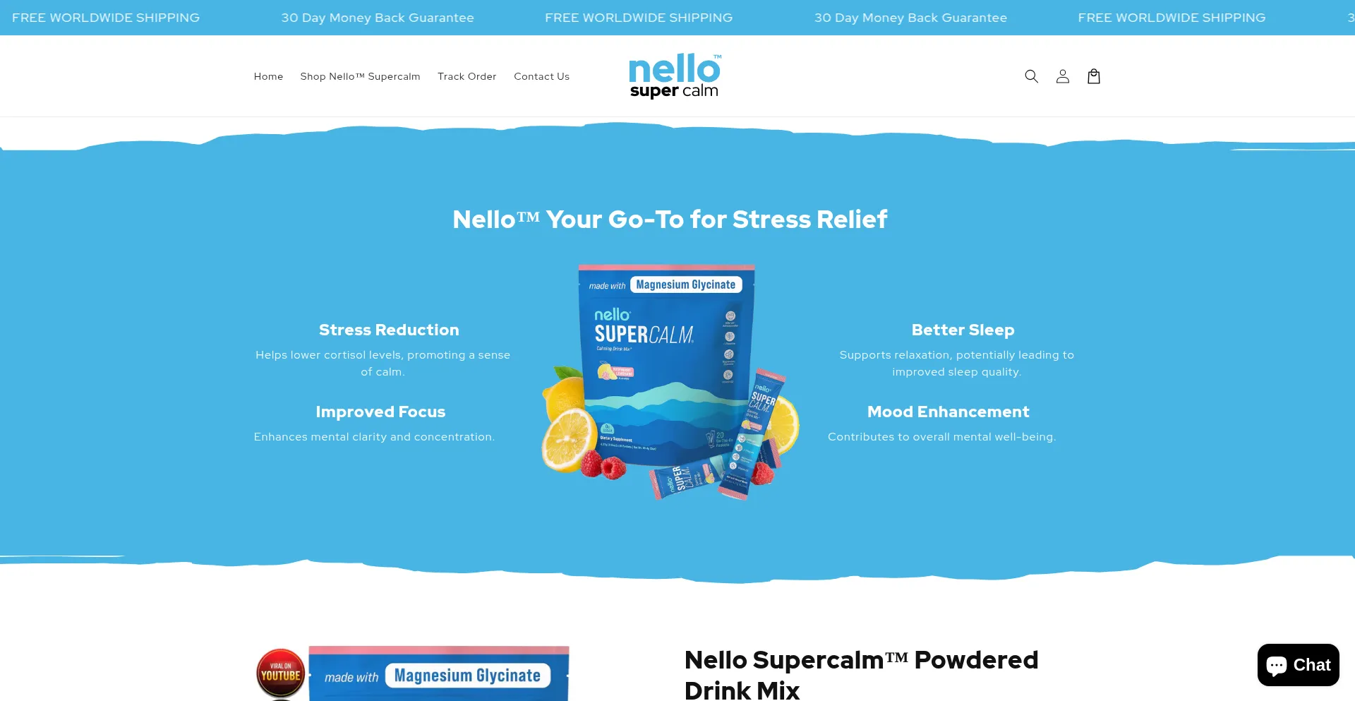 Website screenshot of Supercallm.com