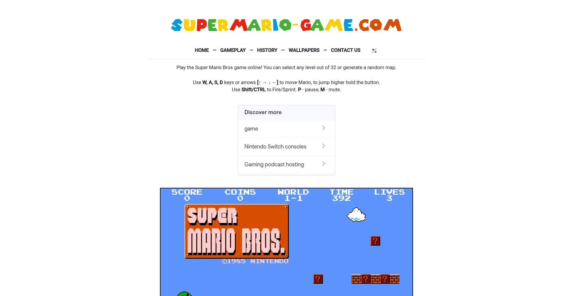 Supermario-game.com
