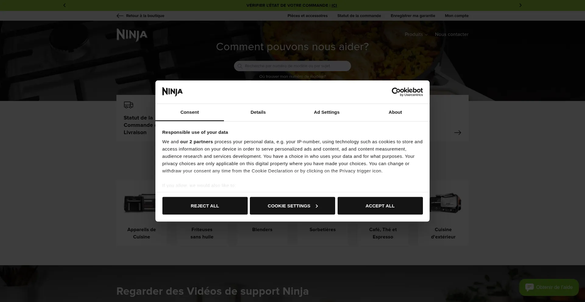 Support.ninjakitchen.fr