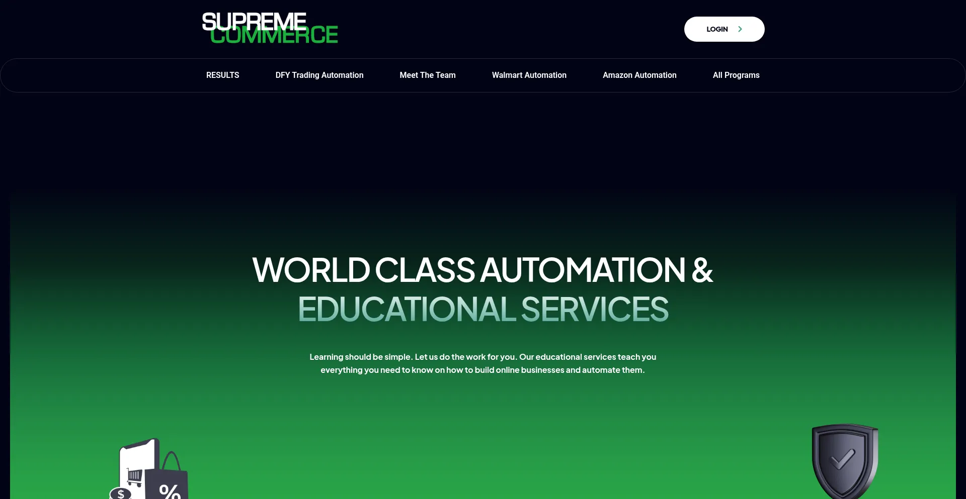 Ist Supremecommercetraining.com sicher und vertrauenswürdig?