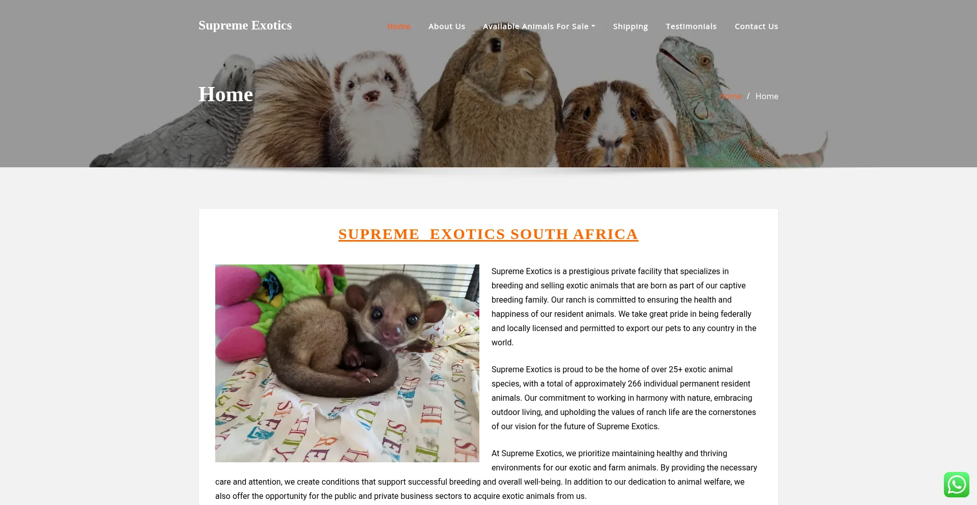 Ist Supremeexotics.co.za sicher und vertrauenswürdig?