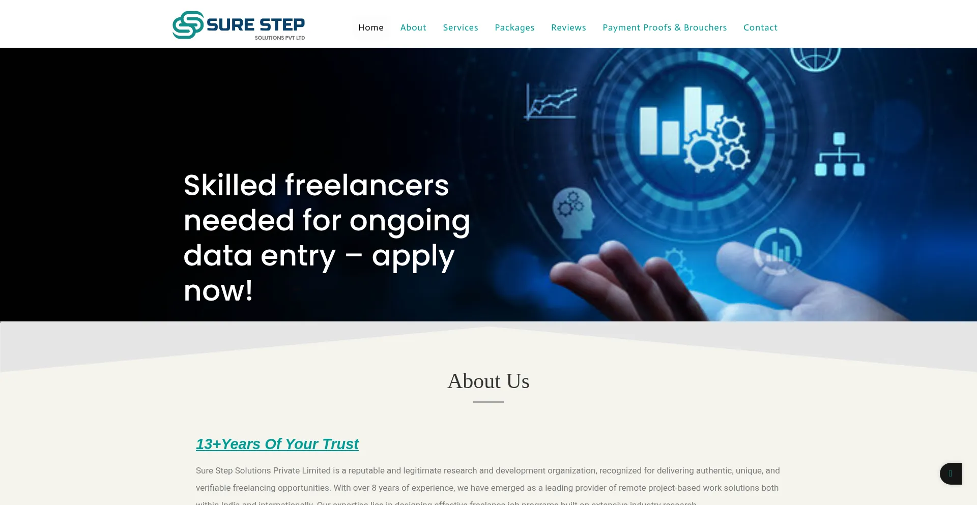 Surestep-solutions.com Screenshot