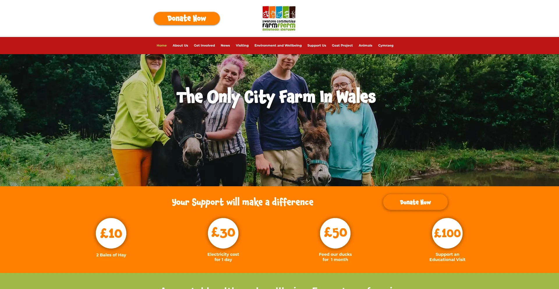 Swanseacommunityfarm.org.uk