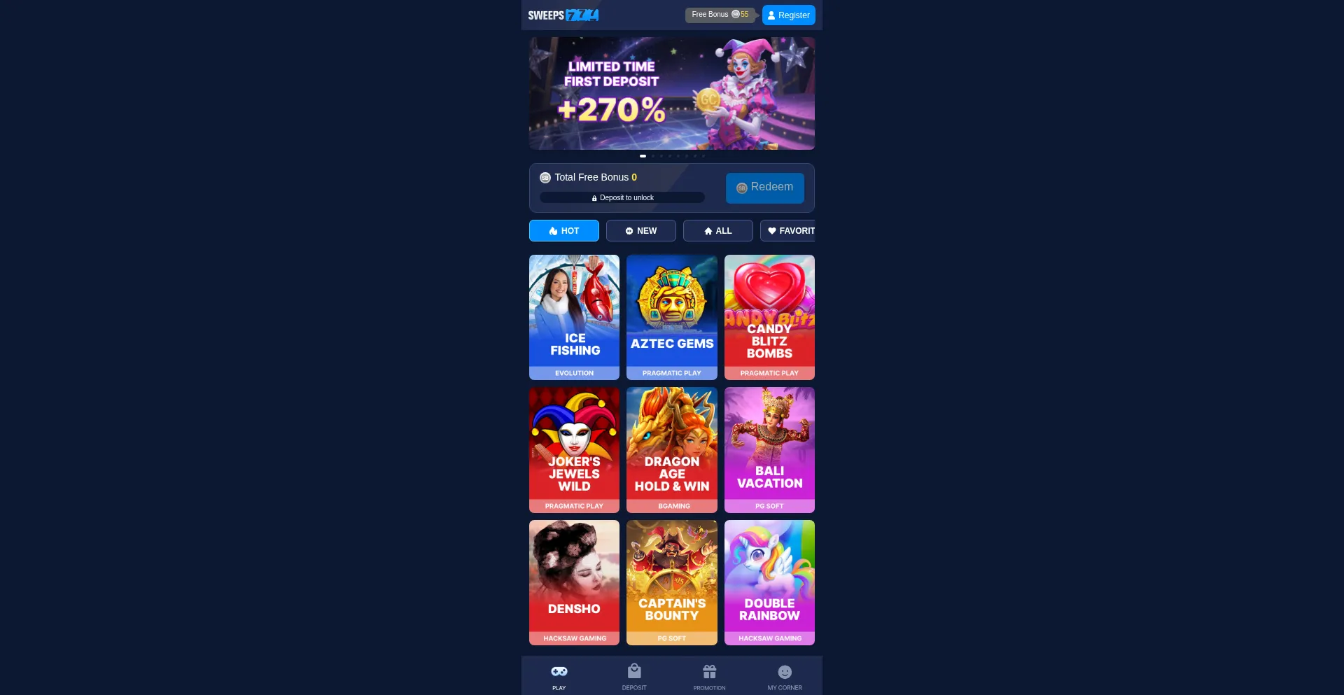 Sweeps777.com