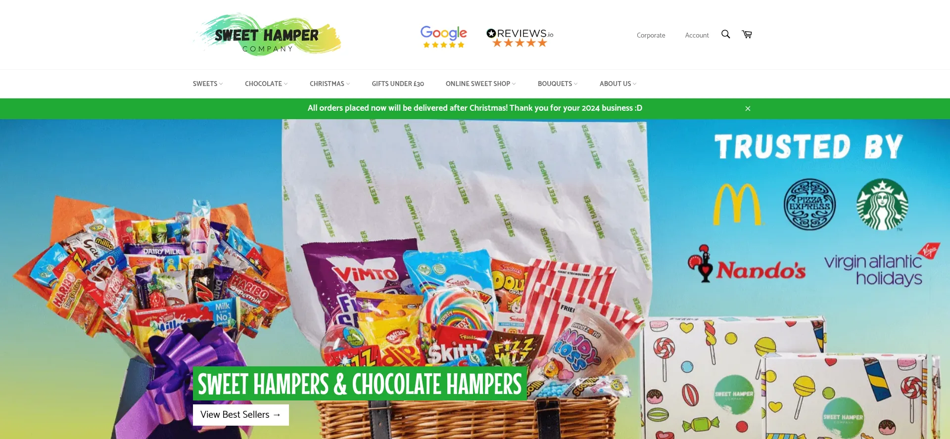 Ist Sweethampercompany.co.uk sicher und vertrauenswürdig?