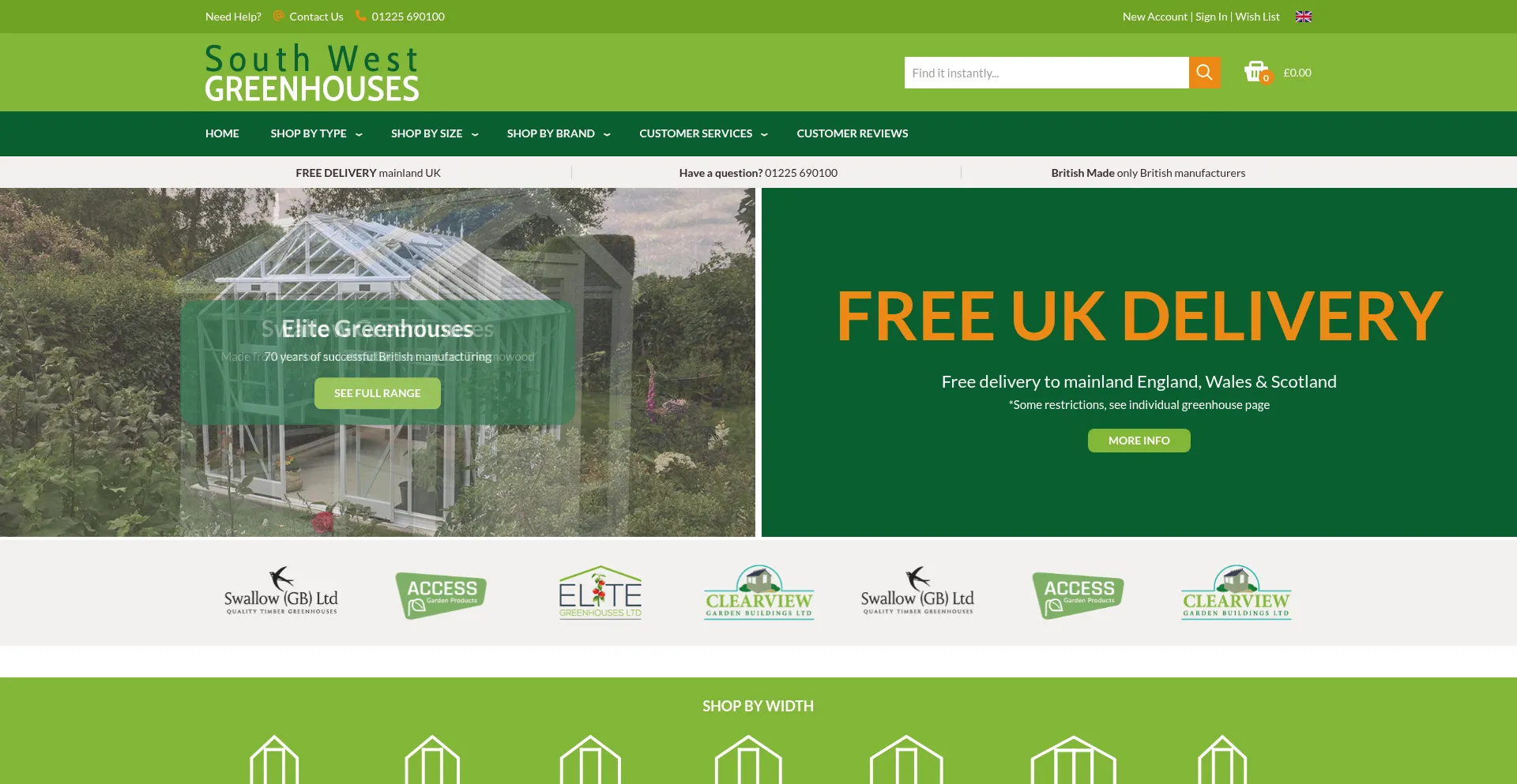 Swgreenhouses.co.uk
