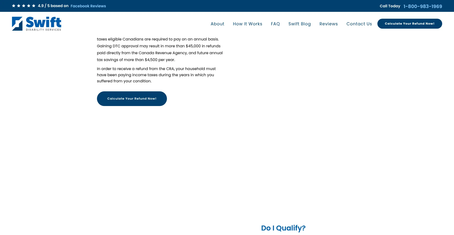 Ist Swiftdisability.ca sicher und vertrauenswürdig?