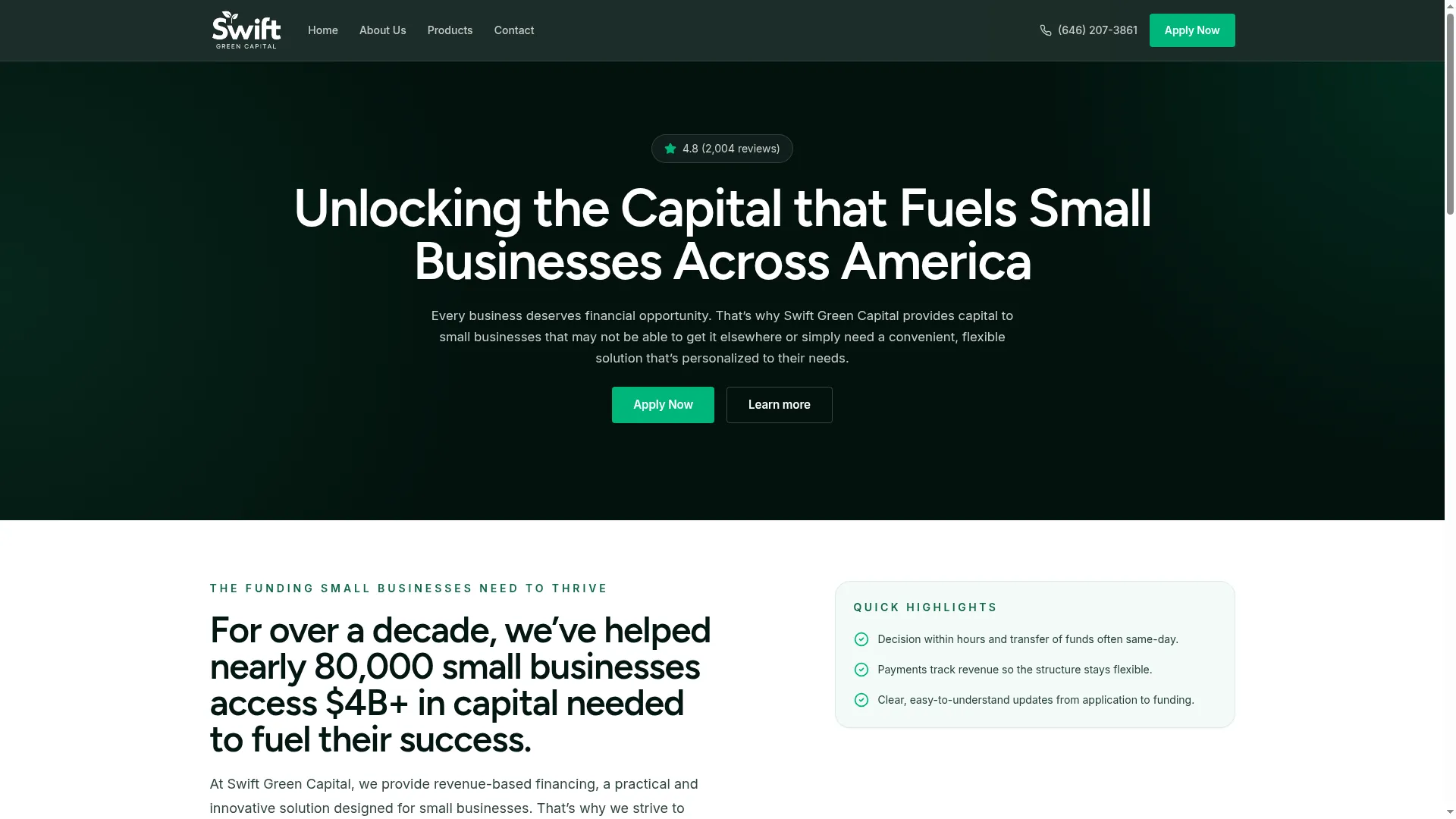 Swiftgreencapital.com
