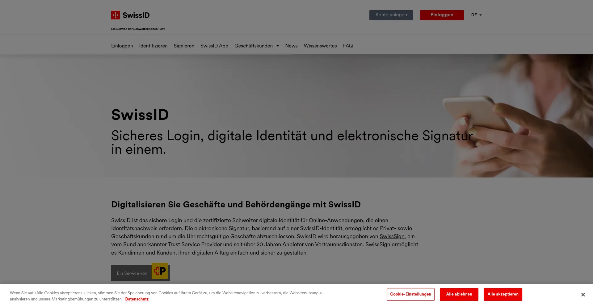 Ist Swissid.ch sicher und vertrauenswürdig?
